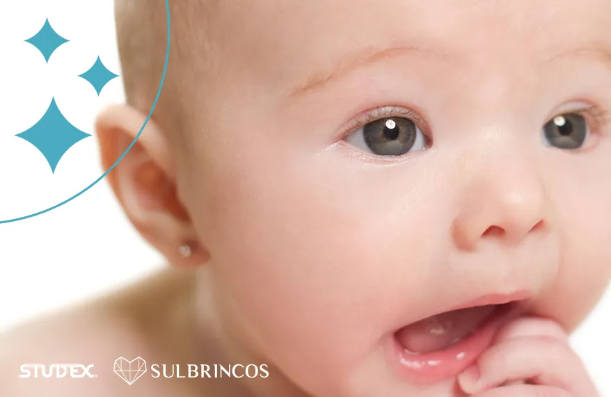 Brincos para crianças e bebês: quais cuidados devem ser tomados?